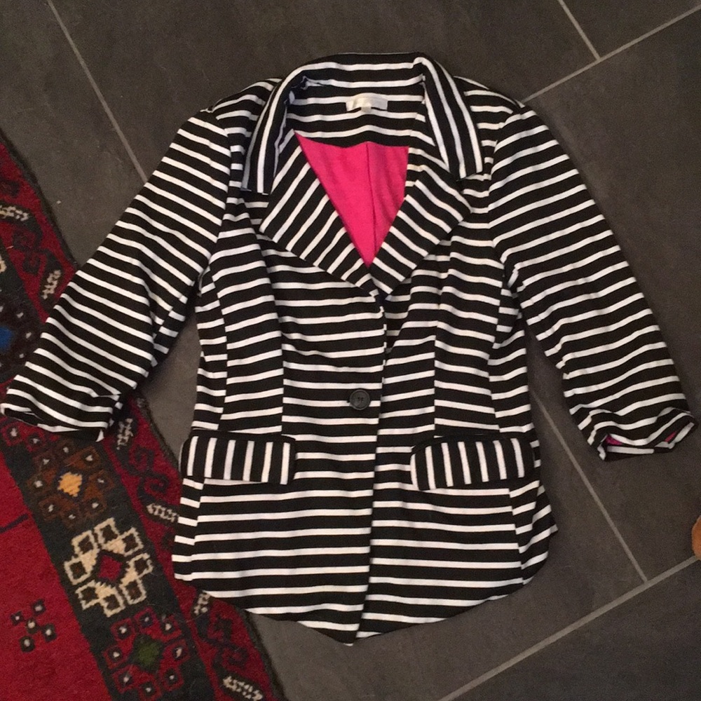 Just ginger small stripe blazer